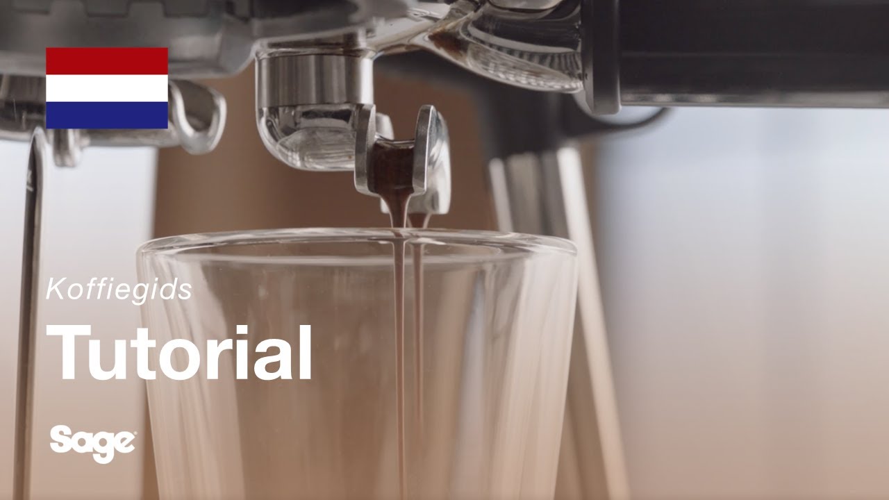 Instructiegids Breville koffie - De hoeveelheid in evenwicht brengen