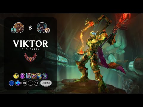 Viktor Bot vs Caitlyn - EUW Grandmaster Patch 12.23