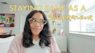 Staying Sane as a Solopreneur: Hacks That Keep My Business Running Smoothly