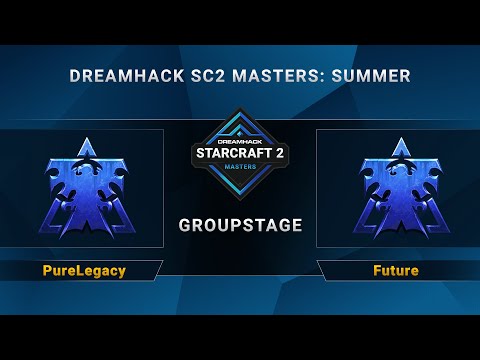 SC2 - PureLegacy vs. Future - DreamHack SC2 Masters Summer - Group A - NA