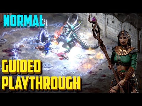 [Normal] Nova Sorceress Guided Playthrough | Diablo 2 Resurrected