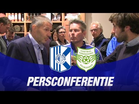 Persconferentie Quick Boys - Spijkenisse