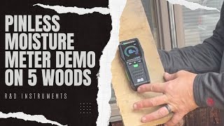 Review: R&D Instruments Pinless Moisture Meter Demonstrated