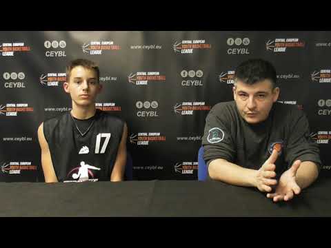 CEYBL U14 - Press conference, 14.10.2022, Válečníci Děčín - BBLZ - Reach the Top