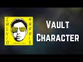 Calvin Harris - Vault Character  (Lyrics)