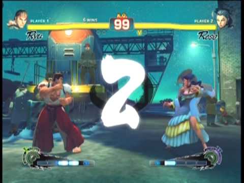 08-02-10 Big5 (Ryu) vs SSJ2Jeff (Rose) 1/5 - SSF4