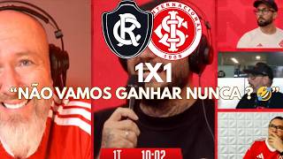 REAÇÃO TORCEDORES DO INTERNACIONAL NO EMPATE COM O REMO - BRASILEIRÃO 2026