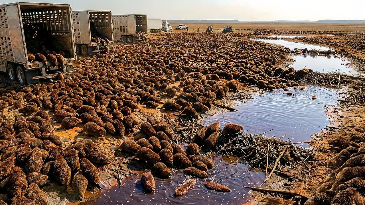Florida Dumped THOUSANDS of Beavers Into A Wasteland With ZERO TREES — What They Built Is Insane