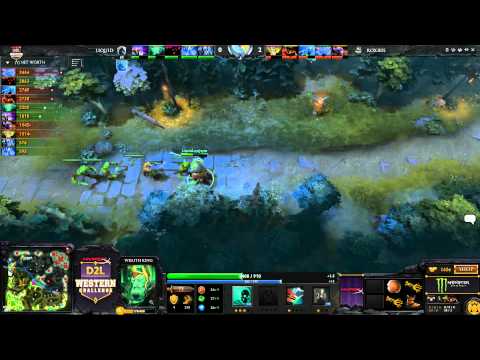 D2L Western Challenge - RoX.KIS vs Liquid game 1