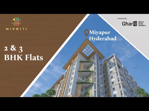 Nivriti by Satya Sree Developers | Luxury 2 & 3 BHK Flats in Miyapur, Hyderabad | #GharPe