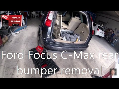 Ford Focus C-Max rear bumper removal