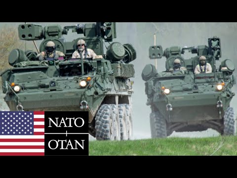 U.S. Army, NATO. M-SHORAD Driver Training and Live Fire in Germany.