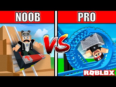 Noob vs Pro Hız Treni Kapışması !! - Roblox