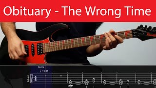 Download lagu Obituary - The Wrong Time Guitar Cover With Tabs And Backing Track(D Standard) mp3