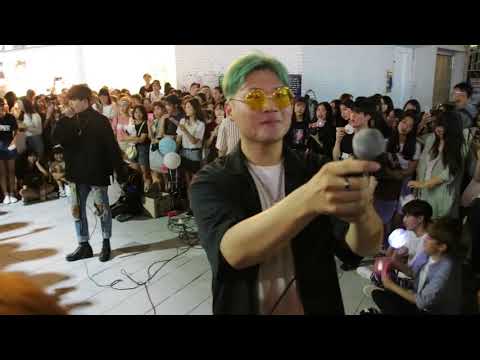 170812 DOB 디오비 홍대 (자작곡) 그대를 위해서 - 박진&손기현