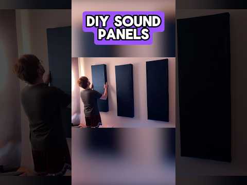 Building DIY Acoustic Panels #diy #homestudio #building
