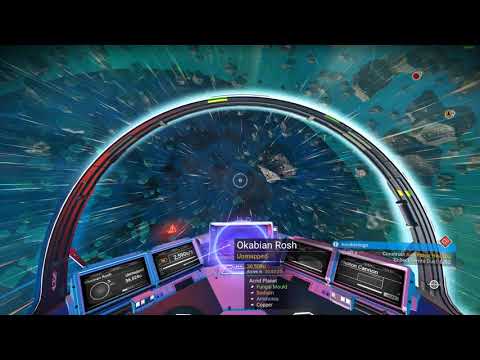 NO MAN SKY - ENTERING PLANET IN 4K
