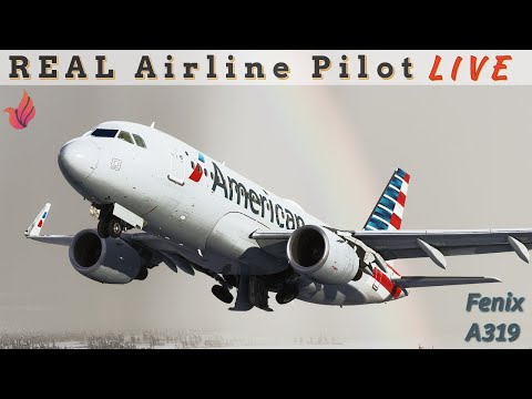 Back in the G.O.A.T | The Fenix A319 | Snowy KJAC Departure | Real Airbus(once) Pilot | #fenix #msfs