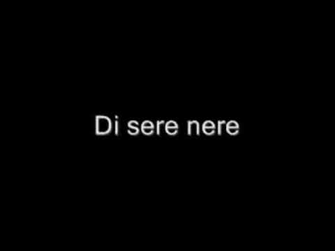 Tiziano Ferro - Sere Nere - Real Karaoke