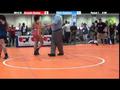 Women WM 63 KG - Amanda Hendey vs. Olivia Seppinni