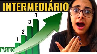 COMO IR PARA O INGLES INTERMEDIARIO | 04 Passos Para Chegar No Nivel Intermediario Em Ingles