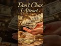 I don’t chase I attract song Spotify - Affirmation Club #affirmations #money #wealth #music