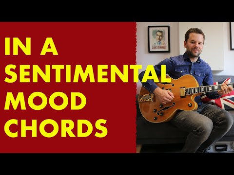🔴 In a sentimental mood chords lesson🎸