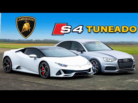¿Puedo vencer a un Lambo en un Audi S4?