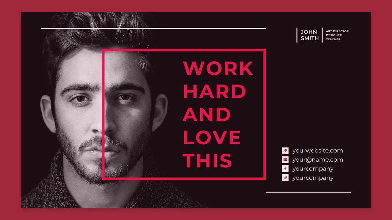 Art Director PowerPoint Presentation Template