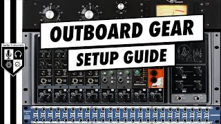 Video thumbnail for How To Use Outboard Gear With A DAW | Patchbay Setup & Signal Flow by Audio University