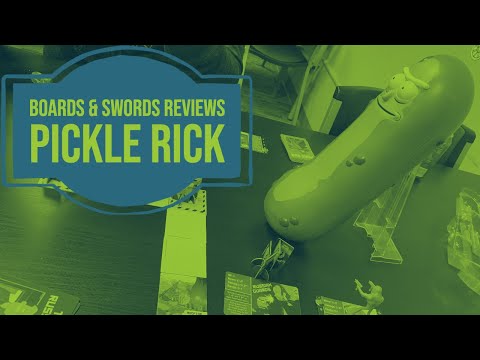 Chris and Philip review the Pickle Rick board game from Cryptozoic