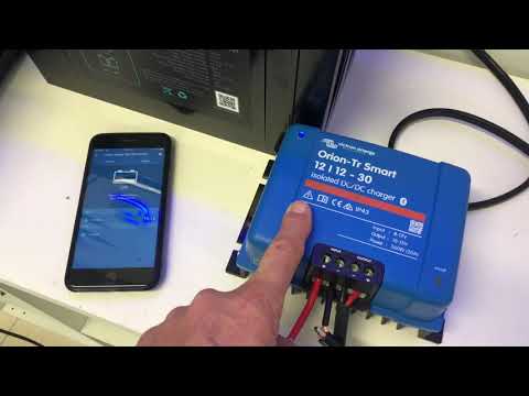 Victron Orion Smart 30A  DC Charger Settings