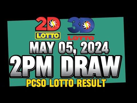 LOTTO 2PM DRAW 2D & 3D RESULT TODAY #lottoresulttoday #pcsolottoresults #stl