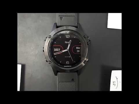 Garmin Fenix 5 - Procedura Master Reset Software da Garmin Connect