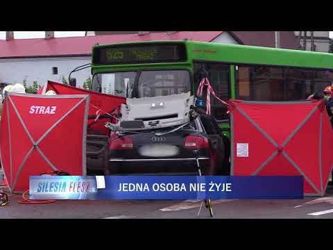 Tragiczny wypadek samochodowy w Wojkowicach 21.09.2017