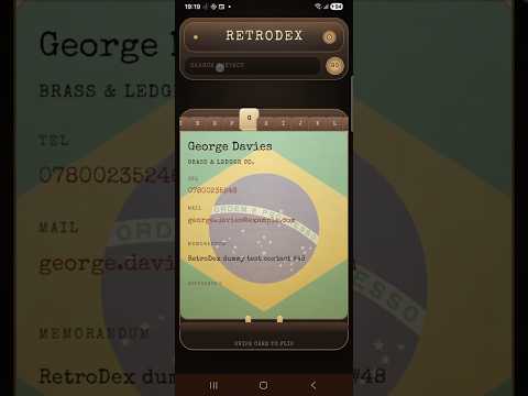 Retrodex video thumbnail