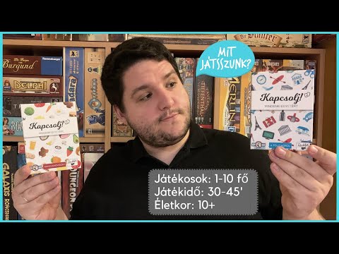 Kapcsolj! Játékbemutató - Mit Játsszunk?