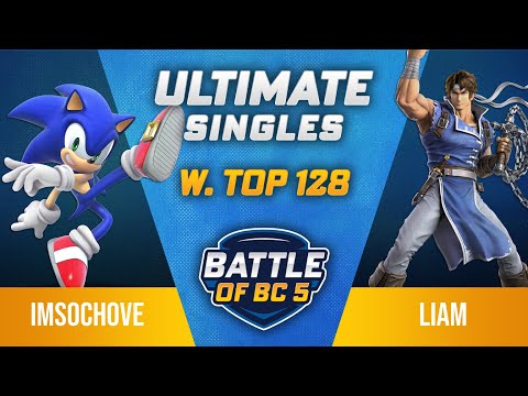ImSoChove (Sonic) vs Liam (Richter) - Ultimate Singles Winners Top 128 - Battle of BC 5