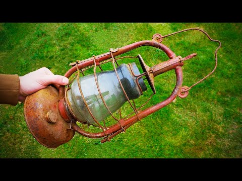 Perfect restoration of the Oil Lamp 1950s