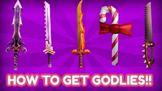 How To Get A Godly In Mm2 - mm2 roblox godly
