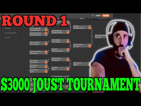 $3000 JOUST CASH CUP TOURNAMENT ROUND 1