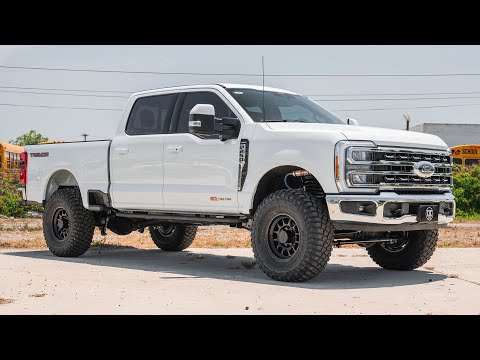 2023 Ford Super Duty Tremor Build on Carli Pintop Level and 37s