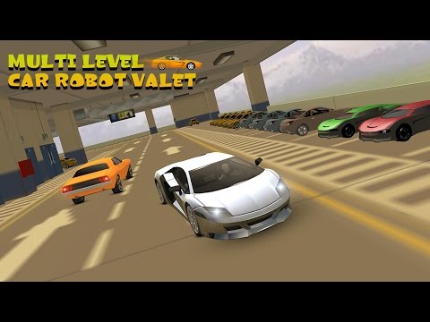 Car Robot Valet Mall Parking Video