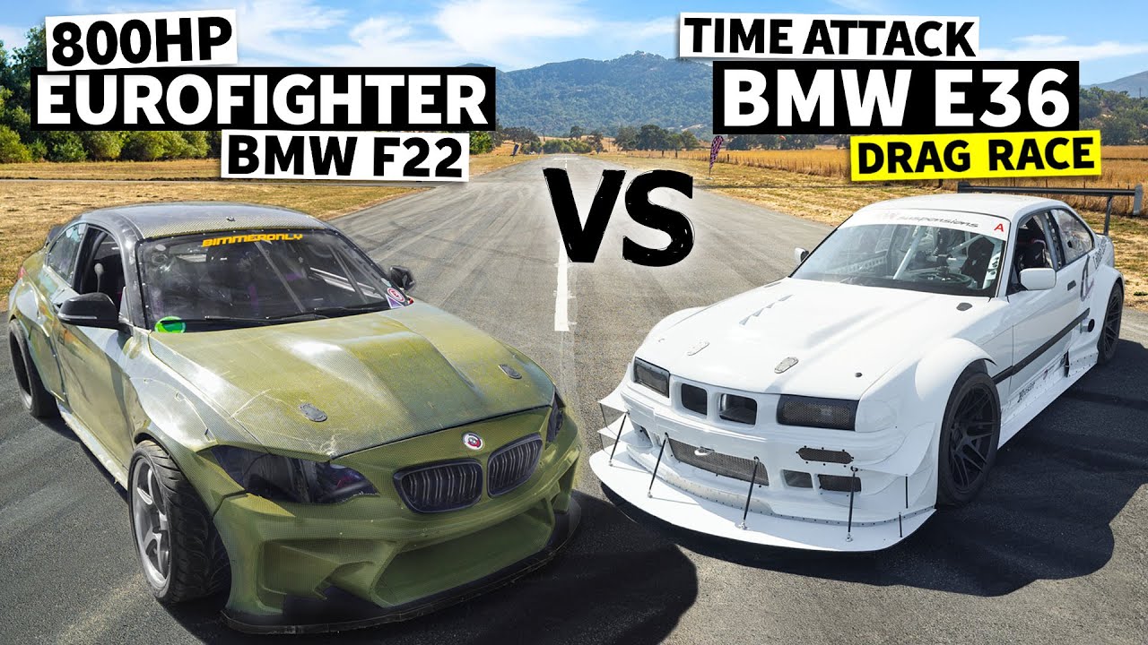 All American-Muscle BMWs Line Up for a 1,470-HP Drag Race, You Won’t ...