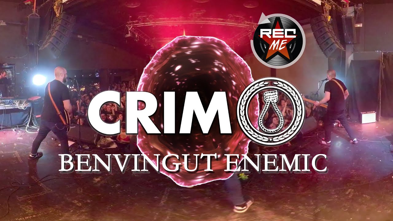 CRIM "Benvingut Enemic" @ Salamandra (06/04/2019) 360º Stage Invader