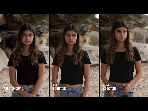 Side by side comparison of my go to picture profiles for Sony a73, a74 and a7s3 plus phase adjust