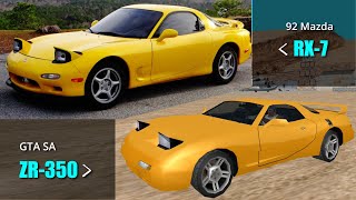 GTA SA Cars vs Real Cars#1 | All Sports & Super Cars
