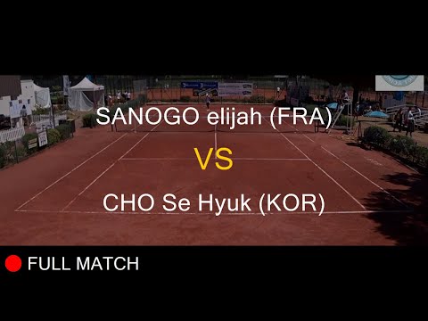 SANOGO elijah (FRA) VS CHO Se Hyuk (KOR) - La Balle Mimosa 2022