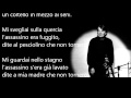 Fabrizio De André - Sally testo (su schermo) 