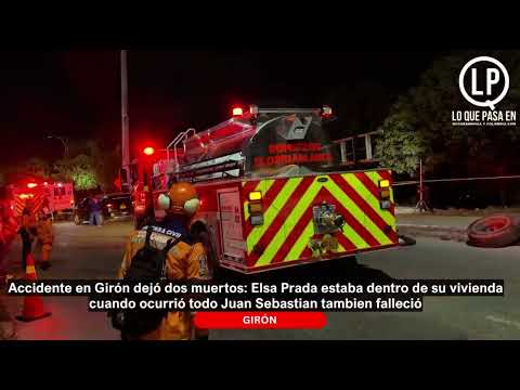 Juan Sebastián Chaparro y Elsa Prada murieron en accidente en Puerta Grande